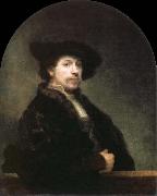 Rembrandt van rijn self portrait at the age of 34 Germany oil painting artist